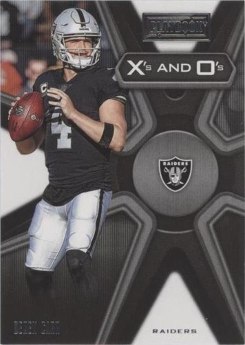2019 Panini Playbook Derek Carr #33