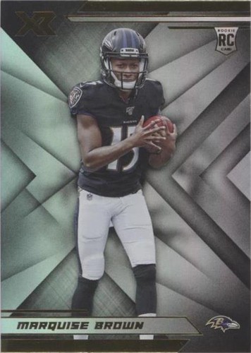 2019 Panini XR Marquise Brown #107