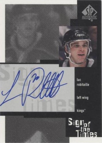 1999-00 SP Authentic - Luc Robitaille #LR