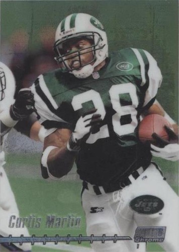 1999 Topps Stadium Club Chrome Curtis Martin #5