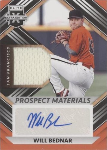 2022 Panini Elite Extra Edition - Will Bednar #PMS-WB