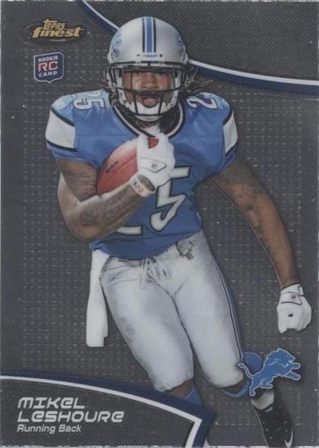 2011 Topps Finest Mikel Leshoure #86