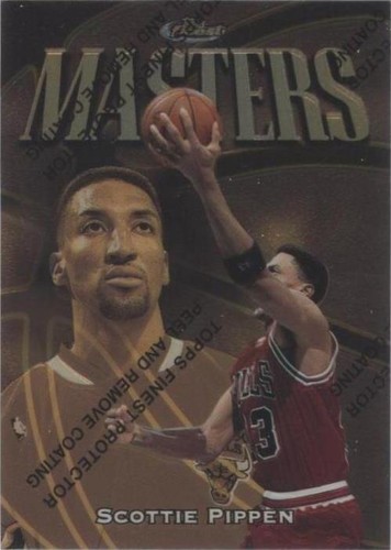 SCOTTIE PIPPEN, 1997-98 TOPPS FINEST CATALYST #1, w/FILM