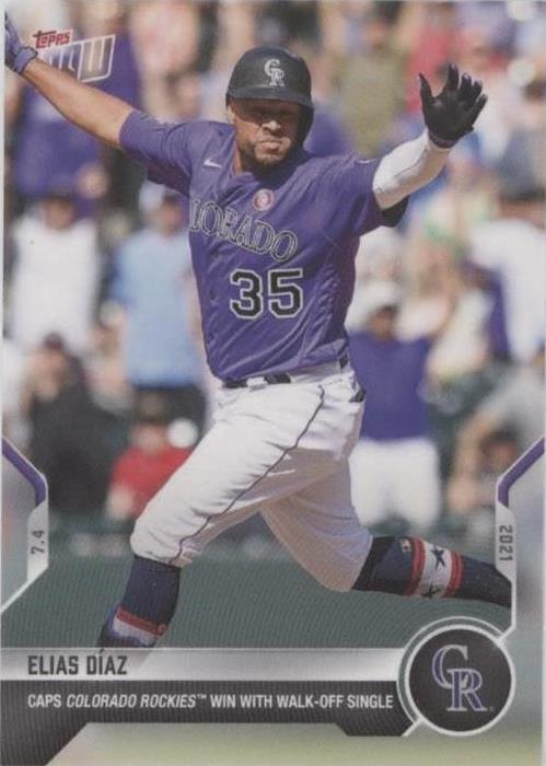 2021 Topps Now - Elias Diaz #460