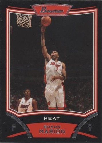 2008-09 Bowman Draft Picks & Stars - Shawn Marion #67