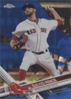 2017 Topps Chrome Sapphire Edition - David Price #548