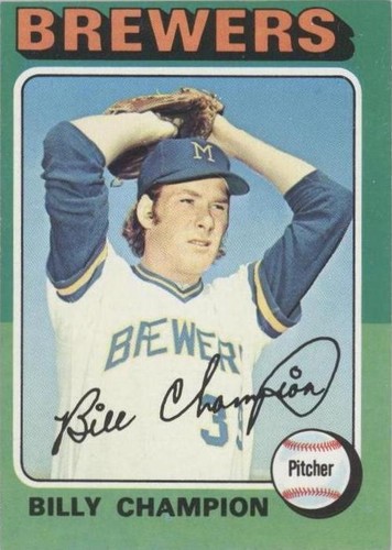 1975 Topps - Bill Champion #256