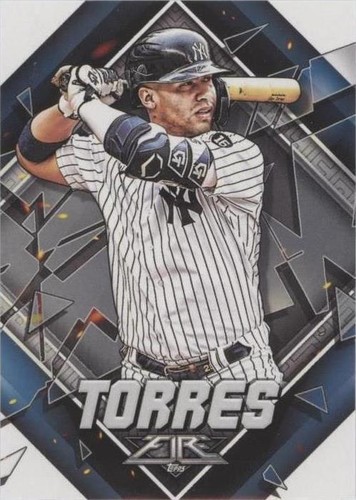 2022 Topps Fire - Gleyber Torres #156