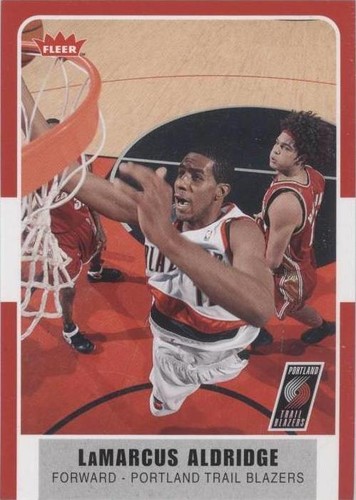 2007-08 Fleer - LaMarcus Aldridge #112