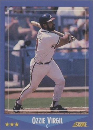 1988 Score - Ozzie Virgil #129