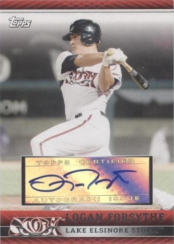 2010 Topps Pro Debut - Logan Forsythe #PDA-LF