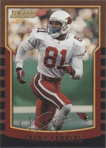 2000 Bowman Frank Sanders #16
