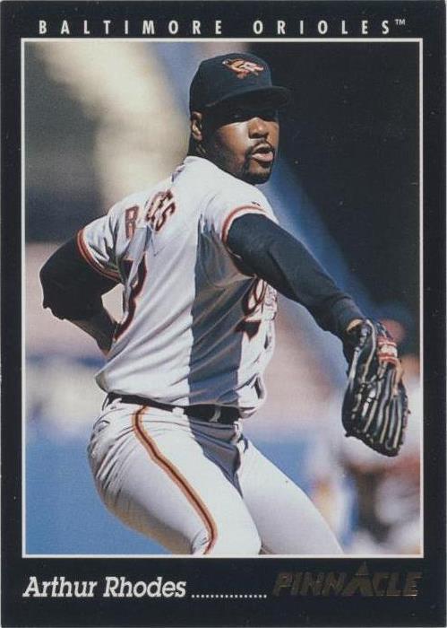 1993 Pinnacle - Arthur Rhodes #326
