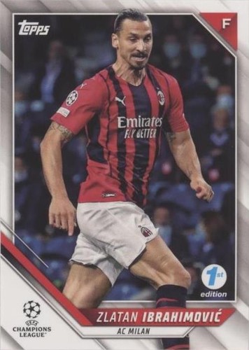 2021-22 Topps UCL Collection 1st Edition Zlatan Ibrahimovic #52