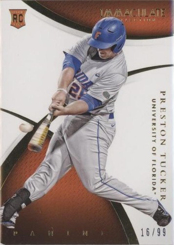 2015 Panini Immaculate Collection Collegiate - Preston Tucker #184