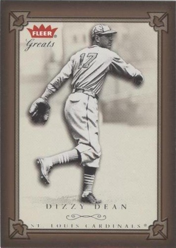 2004 Fleer Greats of the Game - Dizzy Dean #3