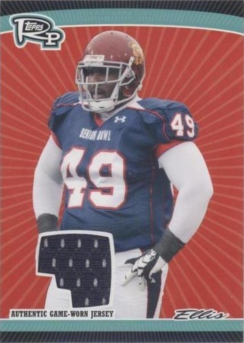 2008 Topps Rookie Progression Sedrick Ellis #PSR-SE