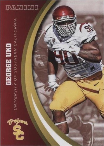 2015 Panini USC Trojans George Uko #19