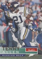 1995 Skybox Impact Terry Allen #87