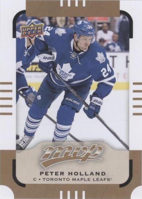 2015-16 Upper Deck MVP - Peter Holland #39