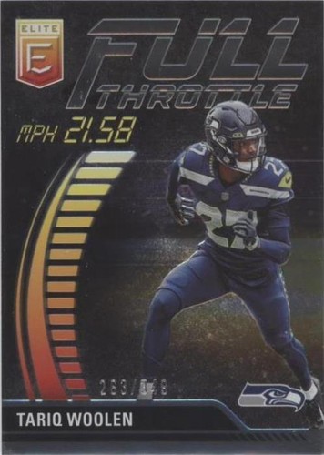 2023 Panini Donruss Elite Tariq Woolen #FT-TW