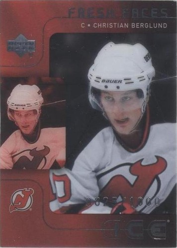 2001-02 Upper Deck Ice - Christian Berglund #145