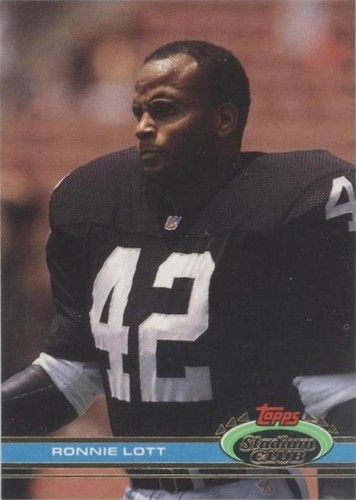 1991 Topps Stadium Club Ronnie Lott #341