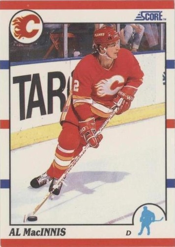 1990-91 Score 100 Hottest Players and Rising Stars - Al MacInnis #36