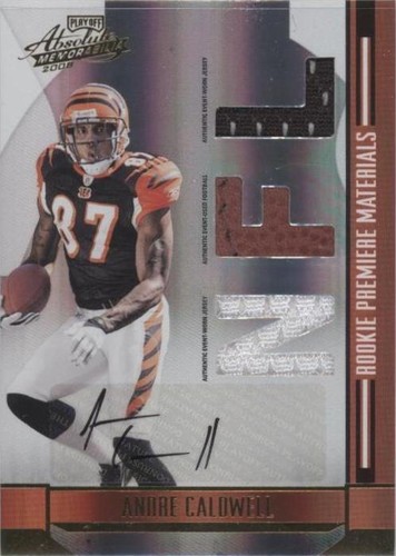 2008 Playoff Absolute Memorabilia Andre Caldwell #272