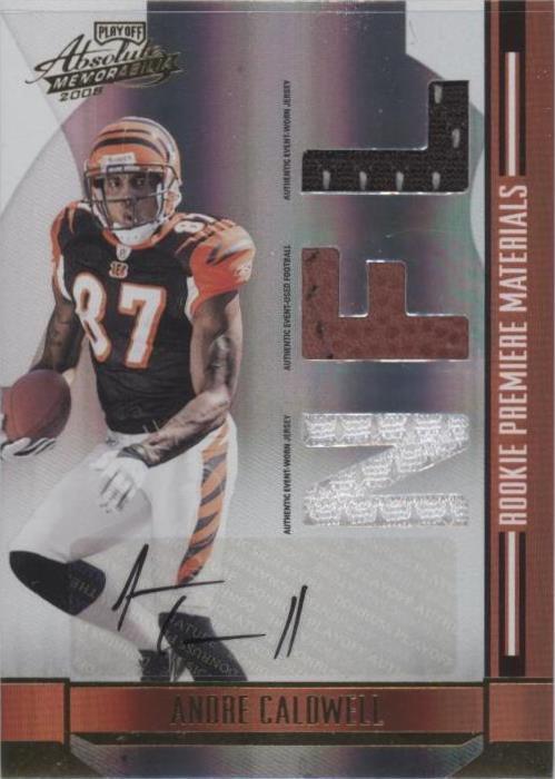 Абсолютные сувениры плей-офф 2008 Andre Caldwell #272