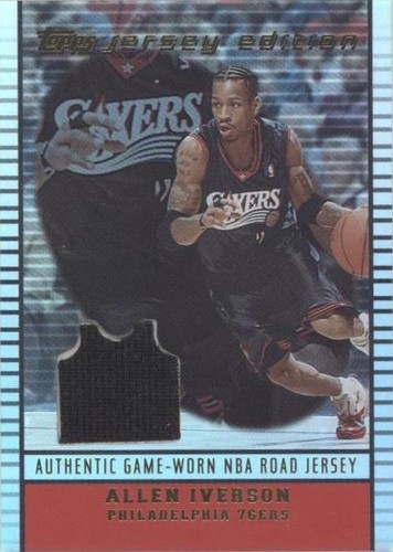 2002-03 Topps Jersey Edition - Allen Iverson #JE AI