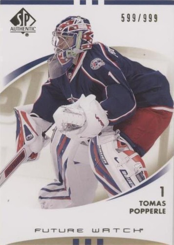 2007-08 SP Authentic - Tomas Popperle #171