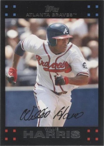 2007 Topps Updates & Highlights - Willie Harris #UH113