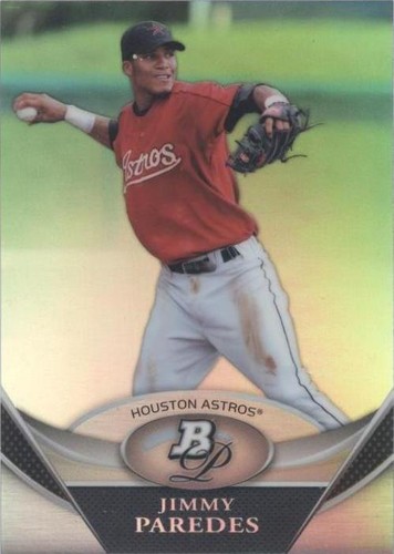 2011 Bowman Platinum - Jimmy Paredes #BPP19