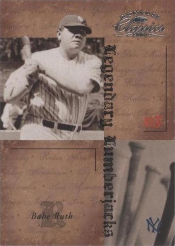 2004 Donruss Classics - Babe Ruth #LB-59