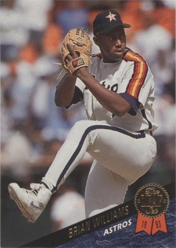 1993 Leaf - Brian Williams #485