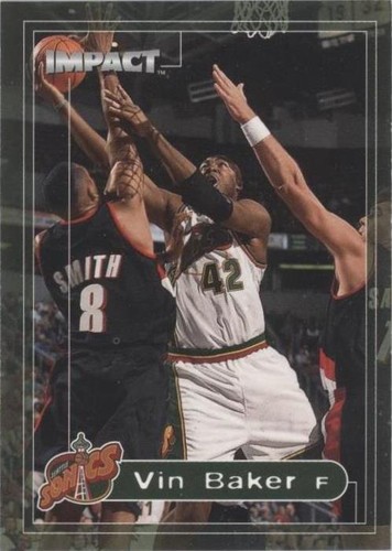 1999-00 Skybox Impact - Vin Baker #116