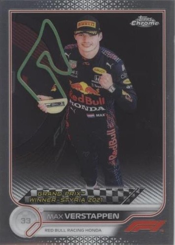 2022 Topps Chrome Formula 1 - Max Verstappen #158