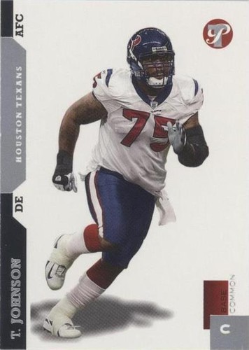 2005 Topps Pristine Travis Johnson #82