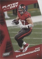 2021 Panini Player of the Day Rob Gronkowski #17