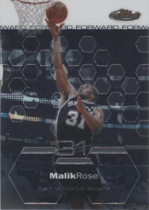 2002-03 Topps Finest - Malik Rose #36
