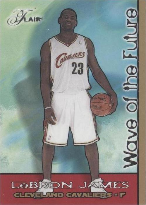 2003-04 Flair - LeBron James #1 WOF