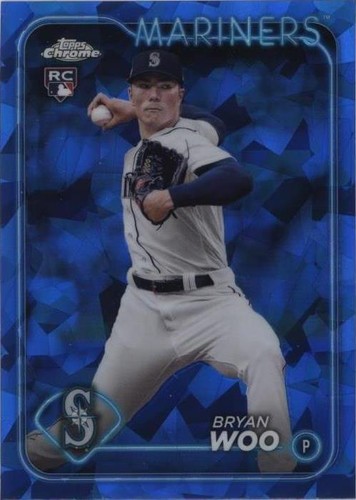 2024 Topps Chrome Sapphire Edition - Bryan Woo #12
