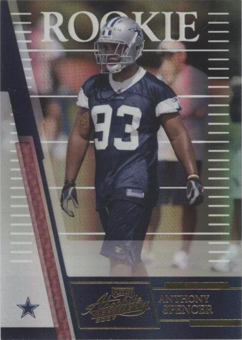 2007 Playoff Absolute Memorabilia Anthony Spencer #155