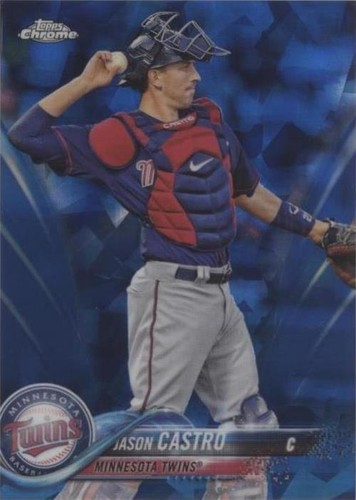2018 Topps Chrome Sapphire Edition - Jason Castro #538
