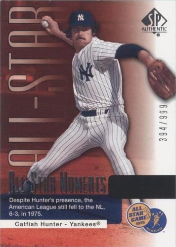 2004 SP Authentic - Catfish Hunter #152