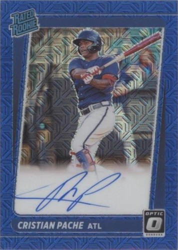 2021 Panini Donruss Optic - Cristian Pache #RRS-CP