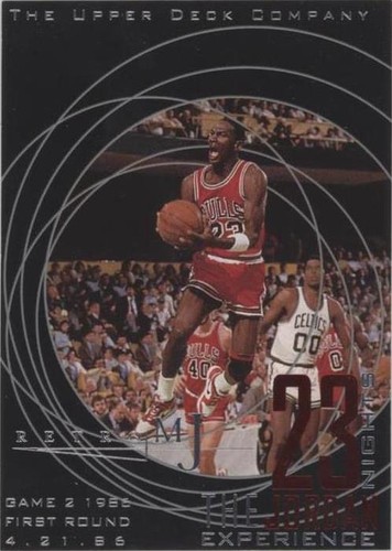 1998 Upper Deck MJ Career Collection - Michael Jordan #35