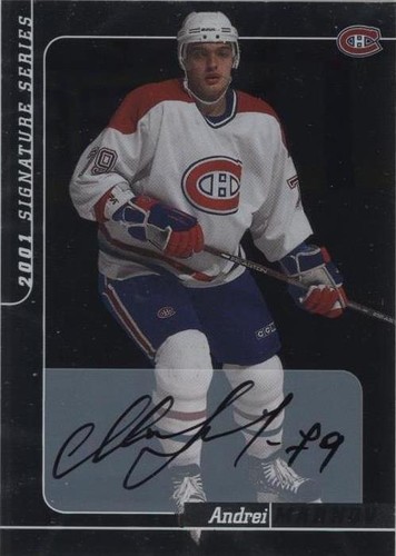 2000-01 In the Game Be A Player Signature Series - Andrei Markov #236