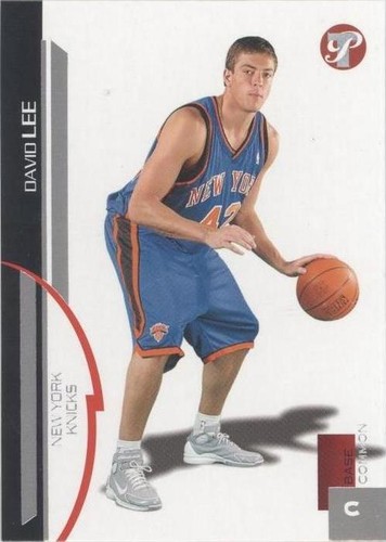 2005-06 Topps Pristine - David Lee #129